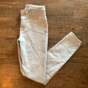 Girls Light Gray Denim Jeans